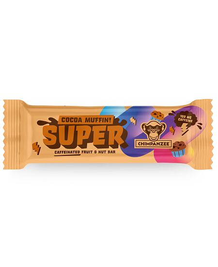 SUPER BAR - Cocoa Muffin (Caffeinated, Gluten Free)