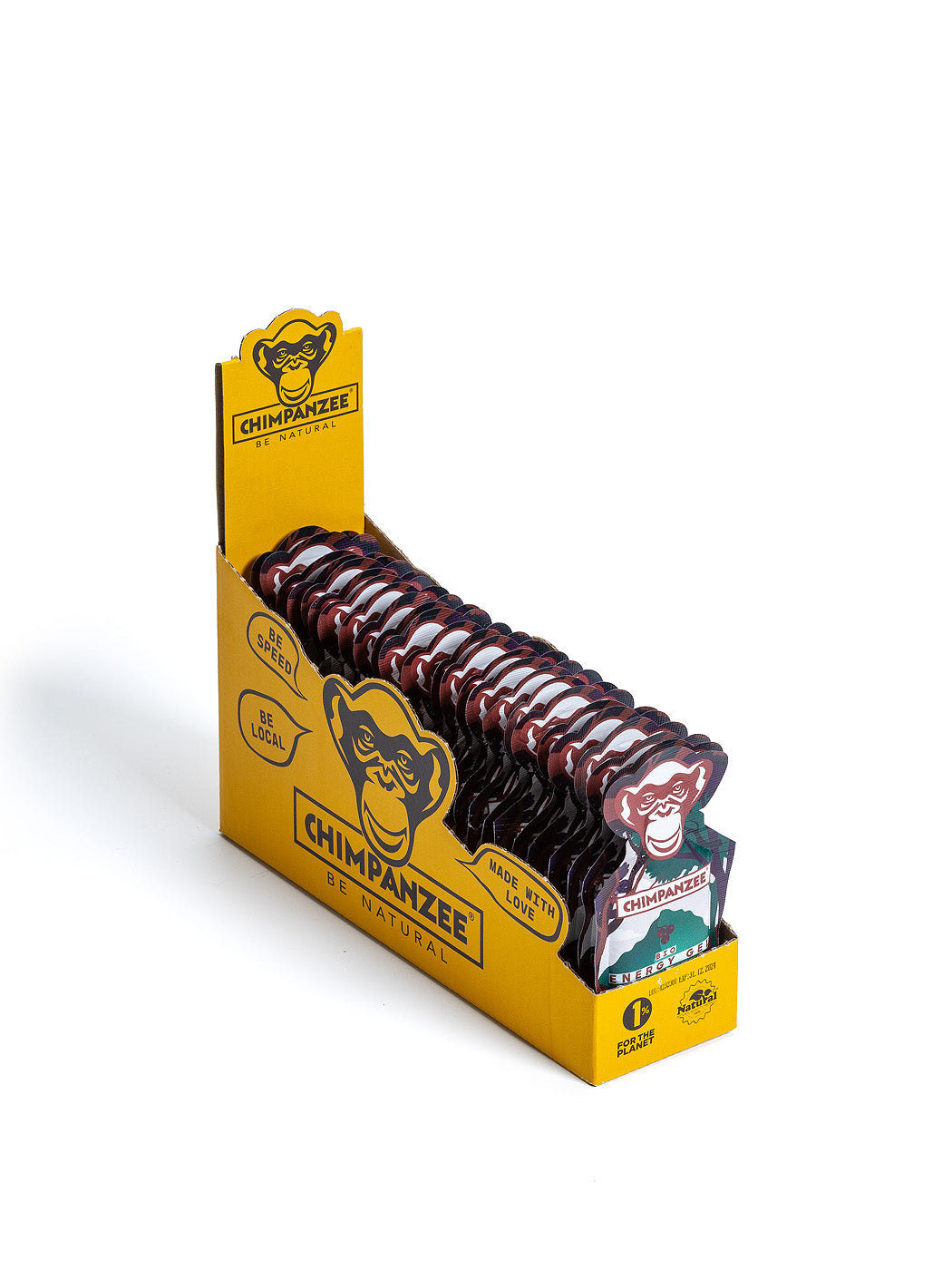 Chimpanzee NATURAL BIO ENERGY GELS - Aronia (Vegan & Gluten Free)