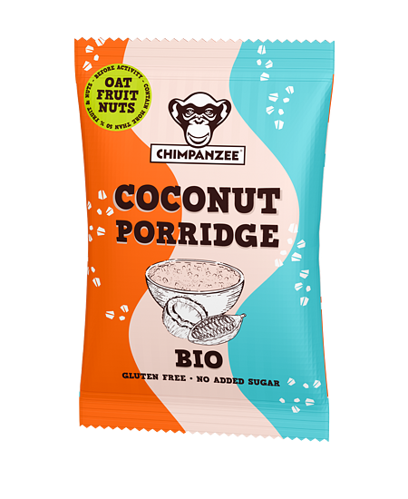 Coconut instant porridge – quick gluten free breakfast by Chimpanzee Nutrition