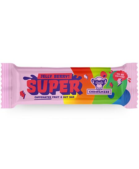 SUPER BAR - Jelly Berry (Caffeinated, Gluten Free)